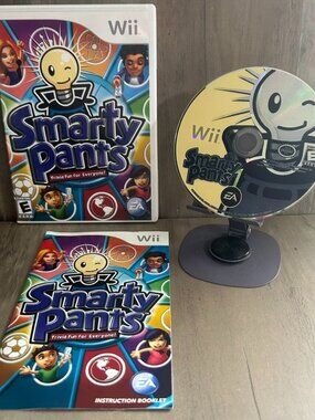 Smarty Pants Nintendo Wii Game Complete With Manual & Case